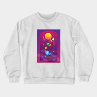 Milky Way Is Our Home Crewneck Sweatshirt